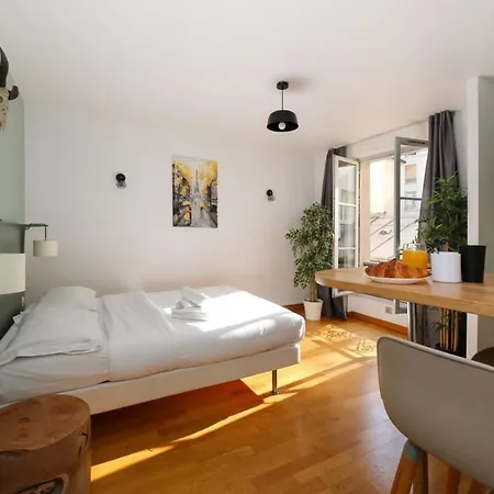202 - Calme Et Reposant A 5 - Flat-guest Париж